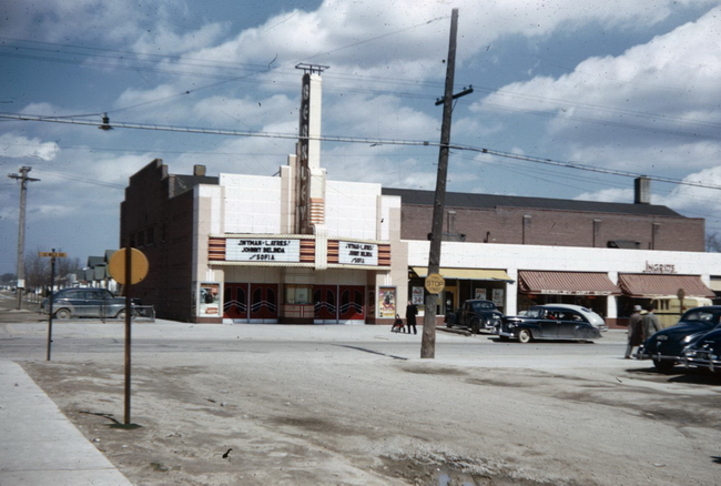 Berkley Theatre - Berkley Theatre 2 May 1949 Courtesy Al Johnson (newer photo)